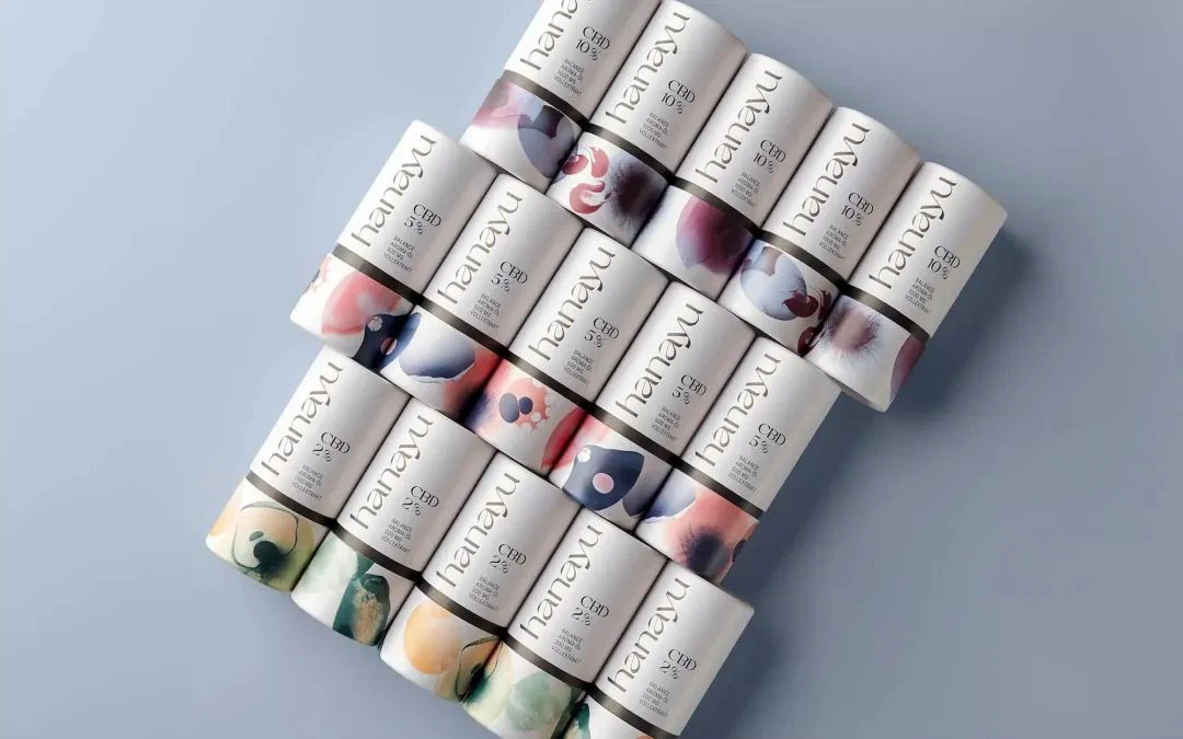 Fresh and elegant paper tube box for cosmetics2